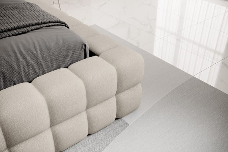 Sängram Dizzle 160x200 cm - Beige - Möbler - Säng - Sängram & sängstomme
