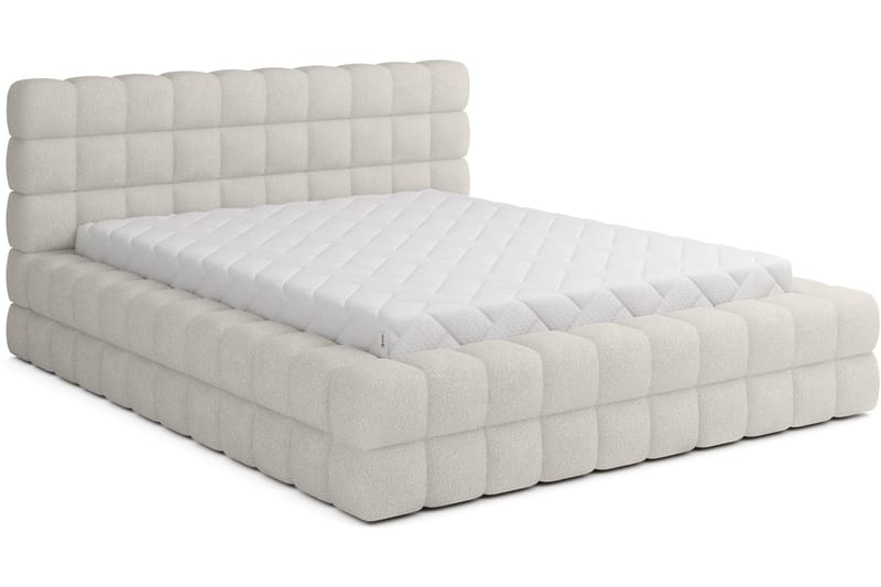 Sängram Dizzle 160x200 cm - Beige - Möbler - Säng - Sängram & sängstomme