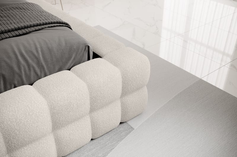 Sängram Dizzle 160x200 cm - Beige - Möbler - Säng - Sängram & sängstomme