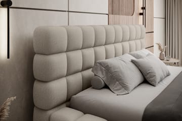 Sängram Dizzle 160x200 cm - Beige - Möbler - Säng - Sängram & sängstomme