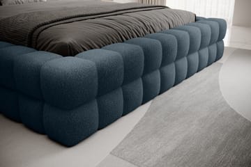 Sängram Dizzle 160x200 cm - Blå - Möbler - Säng - Sängram & sängstomme