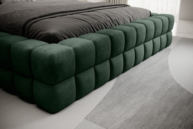Sängram Dizzle 160x200 cm - Grön - Möbler - Säng - Sängram & sängstomme