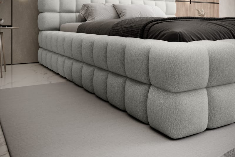 Sängram Dizzle 160x200 cm - Vit - Möbler - Säng - Sängram & sängstomme