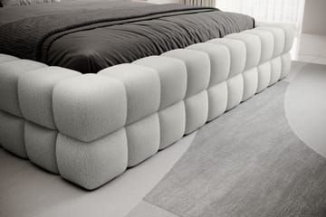 Sängram Dizzle 160x200 cm - Vit - Möbler - Säng - Sängram & sängstomme
