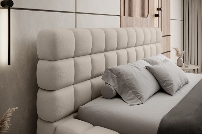 Sängram Dizzle 180x200 cm - Beige - Möbler - Säng - Sängram & sängstomme