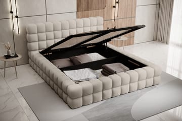 Sängram Dizzle 180x200 cm - Beige - Möbler - Säng - Sängram & sängstomme