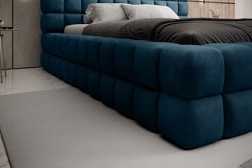 Sängram Dizzle 180x200 cm - Blå - Möbler - Säng - Sängram & sängstomme