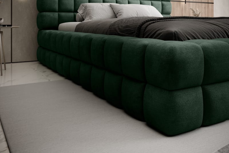 Sängram Dizzle 180x200 cm - Grön - Möbler - Säng - Sängram & sängstomme