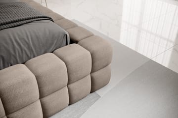 Sängram Dizzle 180x200 cm - Mörkbeige - Möbler - Säng - Sängram & sängstomme