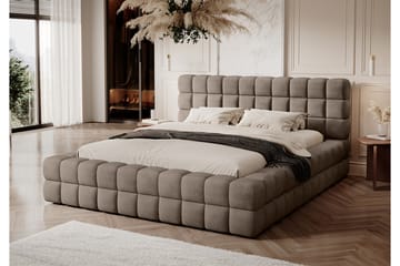 Sängram Dizzle 180x200 cm - Mörkbeige - Möbler - Säng - Sängram & sängstomme