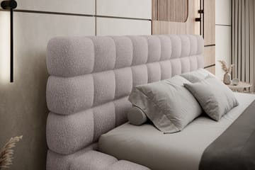Sängram Dizzle 180x200 cm - Rosa - Möbler - Säng - Sängram & sängstomme
