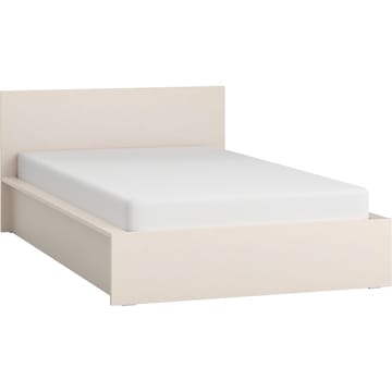 Sängram med huvudgavel 4 You Fresh med Trälameller på Band Sandbeige - 120 x 200 cm - Möbler - Säng - Sängram & sängstomme