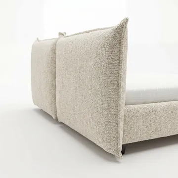 Sängram Rynorin 140x200 cm med Lyftförvaring - beige - Möbler - Säng - Sängram & sängstomme