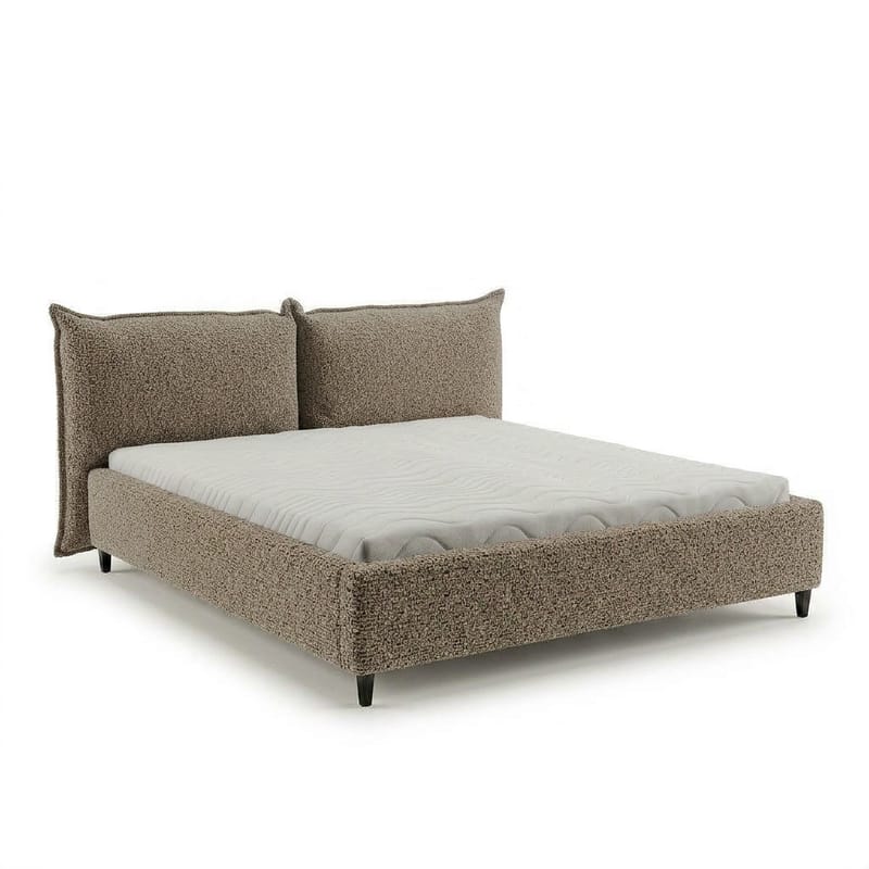 Sängram Rynorin 160x200 cm med Lyftförvaring - gråbeige - Möbler - Säng - Sängram & sängstomme