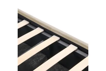 Sängram Säng med förvaring Rochefort Beige 160x200 - Möbler - Säng - Säng med förvaring