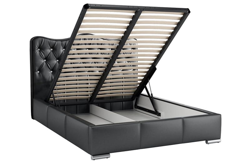 Aalbu Sängram 160x200 - Vit - Möbler - Säng - Sängram & sängstomme