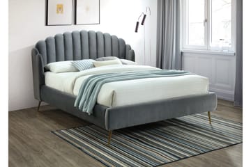 Acalabria Sängram 180x200 cm - Grå/Guld - Möbler - Säng - Sängram & sängstomme