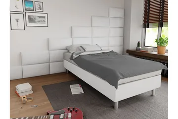 Adeliza Sängram 120x200 cm - Vit - Möbler - Säng - Sängram & sängstomme