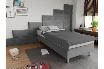 Adeliza Sängstomme 120x200 cm - Grå - Möbler - Säng - Sängram & sängstomme