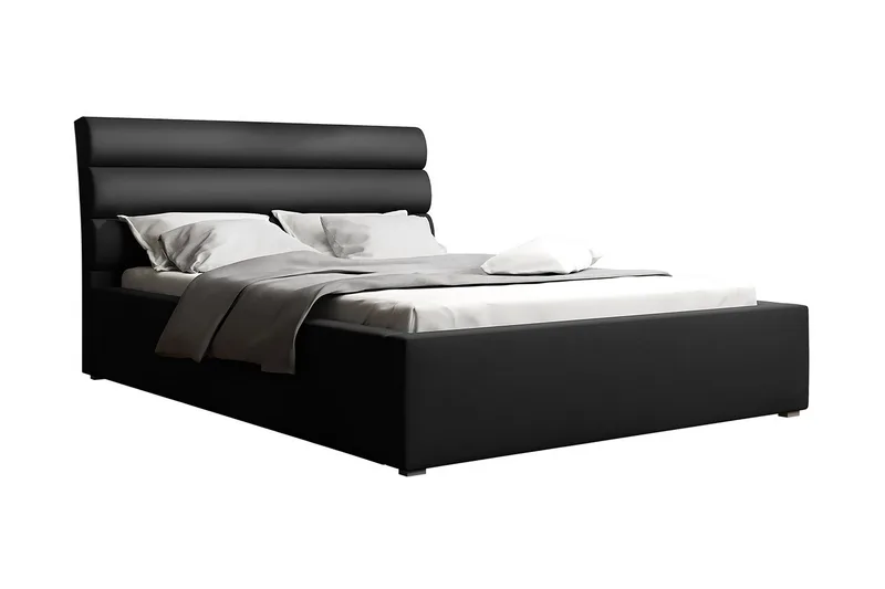 Adrianah Säng 200x200 cm, Svart