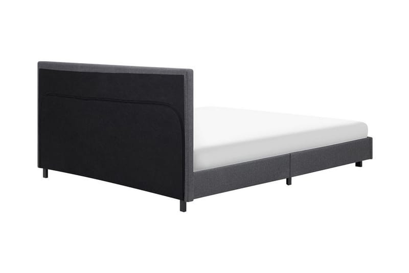 Albi Dubbelsäng 160x200 cm - Grå - Möbler - Säng - Sängram & sängstomme
