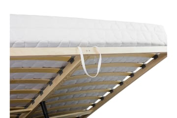 Allatessa Sängram 180x200 cmLED-belysning - Grå - Möbler - Säng - Sängram & sängstomme