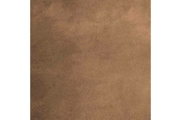 Almancil Komplett Sängpaket 140x200 cm med Sänggavel + Bäddmadrass med Fasthetsgrad Medium - Brun - Möbler - Säng - Sängram & sängstomme
