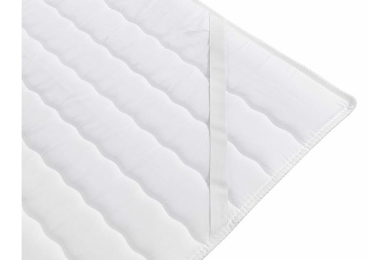 Almancil Komplett Sängpaket med Förvaring 180x200 cm i Sammet med Sänggavel + Bäddmadrass - Svart - Möbler - Säng - Sängram & sängstomme
