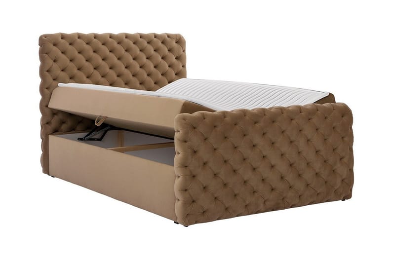 Almancil Sängram 140x200 cm - Möbler - Säng - Sängram & sängstomme