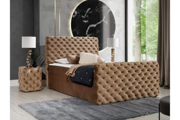 Almancil Sängram 160x200 cm - Möbler - Säng - Sängram & sängstomme