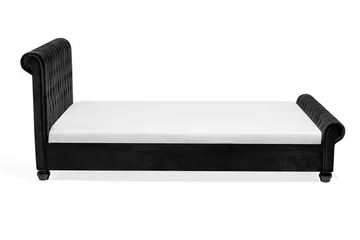 Avallon Dubbelsäng 180 200 cm - Svart - Möbler - Säng - Sängram & sängstomme