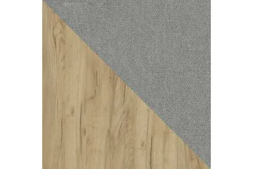 Aviemore Komplett Sängpaket 140x200 cm med Sänggavel + Bäddmadrass med Fasthetsgrad Medium - Ljusgrå - Möbler - Säng - Sängram & sängstomme
