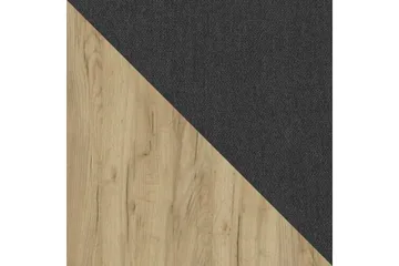 Aviemore Komplett Sängpaket 140x200 cm med Sänggavel + Bäddmadrass med Fasthetsgrad Medium - Mörkgrå - Möbler - Säng - Sängram & sängstomme