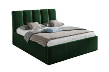 Aviemore Komplett Sängpaket med Förvaring 180x200 cm med Sänggavel + Bäddmadrass - Grön - Möbler - Säng - Sängram & sängstomme