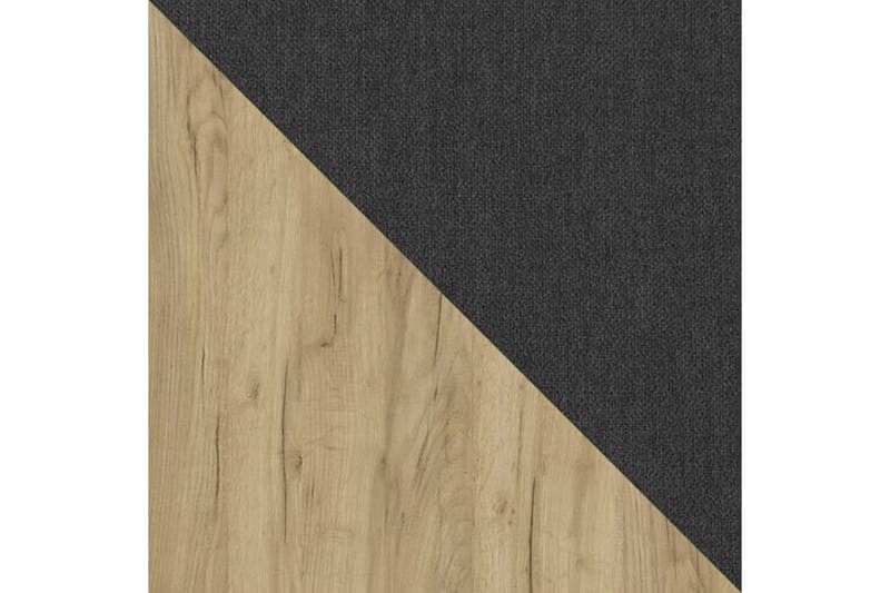 Aviemore Komplett Sängpaket med Förvaring 180x200 cm med Sänggavel + Bäddmadrass - Mörkgrå - Möbler - Säng - Sängram & sängstomme