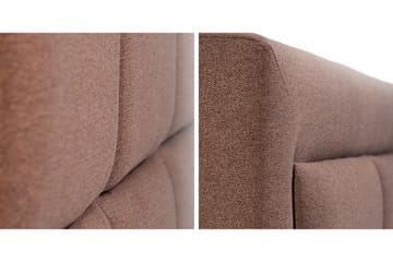 Axlunda Säng 200x200 cm Metallram - Ljusgrå - Möbler - Säng - Sängram & sängstomme