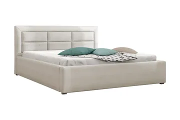 Axlunda Säng 200x200 cm Vit - Vit - Möbler - Säng - Sängram & sängstomme