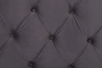 Ayette Dubbelsäng 160x200 cm - Grå/Sammet - Möbler - Säng - Sängram & sängstomme