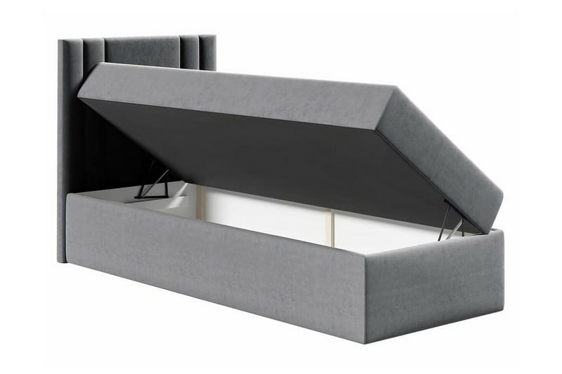 Betvallen Sängpaket 90x200 cm med Sänggavel + Bäddmadrass med Fasthetsgrad Medium - Terrakotta - Möbler - Säng - Sängram & sängstomme