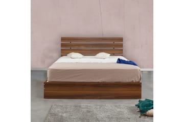 Bielany Sängram 185x205 cm - Mörkbrun - Möbler - Säng - Sängram & sängstomme