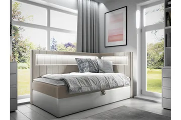 Boisdale Sängram 100x200 cm - Möbler - Säng - Sängram & sängstomme