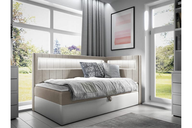 Boisdale Sängram 100x200 cm - Möbler - Säng - Sängram & sängstomme