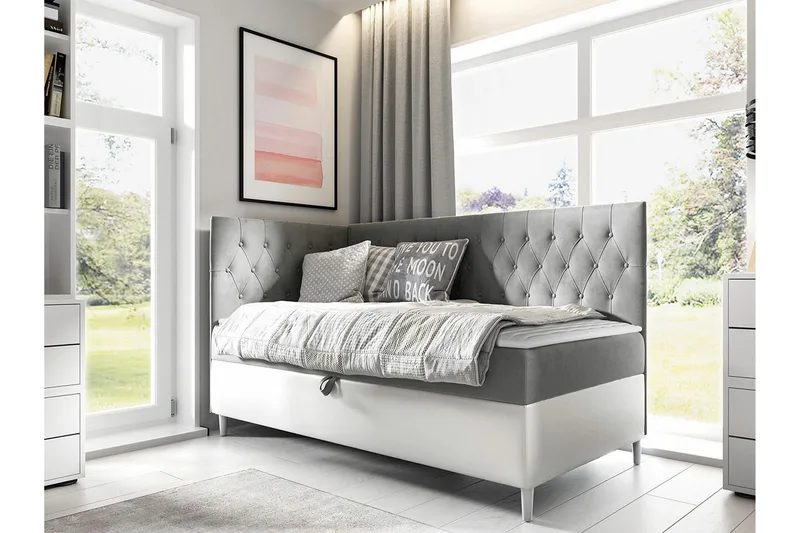 Boisdale Sängram 100x200 cm - Möbler - Säng - Sängram & sängstomme