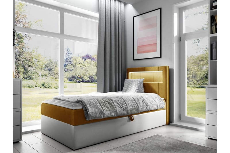 Boisdale Sängram 100x200 cm - Möbler - Säng - Sängram & sängstomme