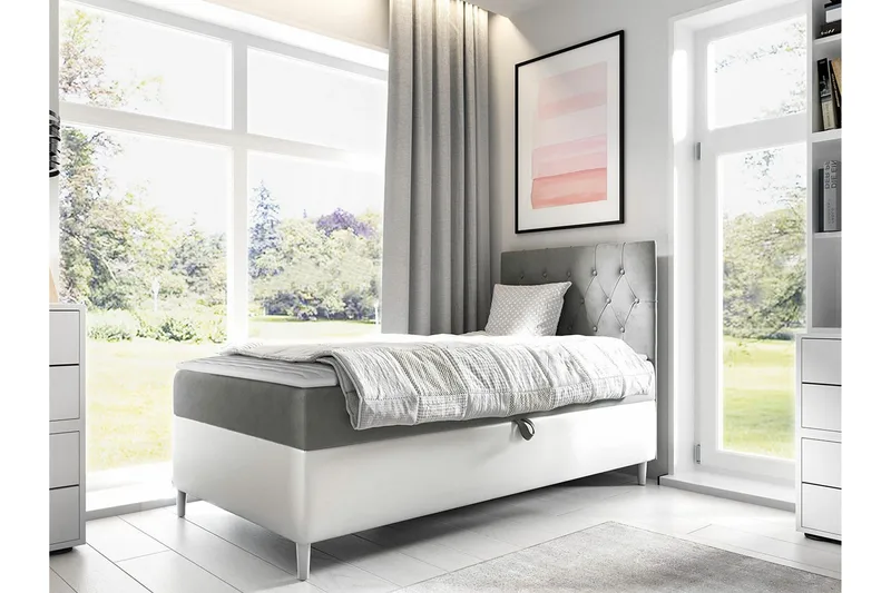 Boisdale Sängram 100x200 cm - Möbler - Säng - Sängram & sängstomme