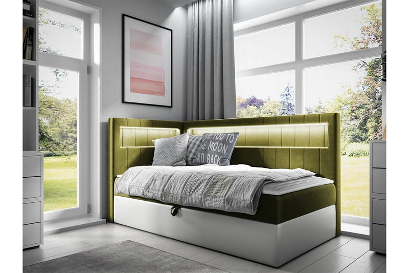 Boisdale Sängram 100x200 cm - Möbler - Säng - Sängram & sängstomme