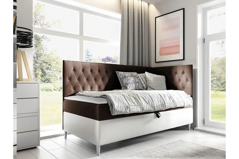 Boisdale Sängram 100x200 cm - Möbler - Säng - Sängram & sängstomme