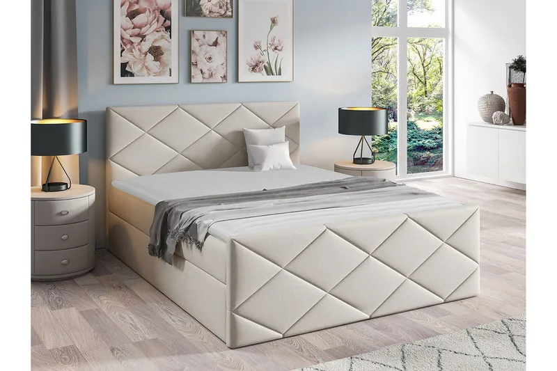 Boisdale Sängram 120x200 cm - Möbler - Säng - Sängram & sängstomme