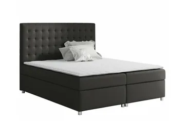 Boisdale Sängram 140x200 cm i Tyg med Fasthetsgrad Medium - Antracit - Möbler - Säng - Sängram & sängstomme