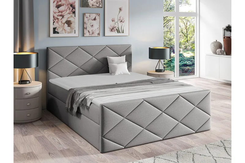 Boisdale Sängram 140x200 cm - Möbler - Säng - Sängram & sängstomme